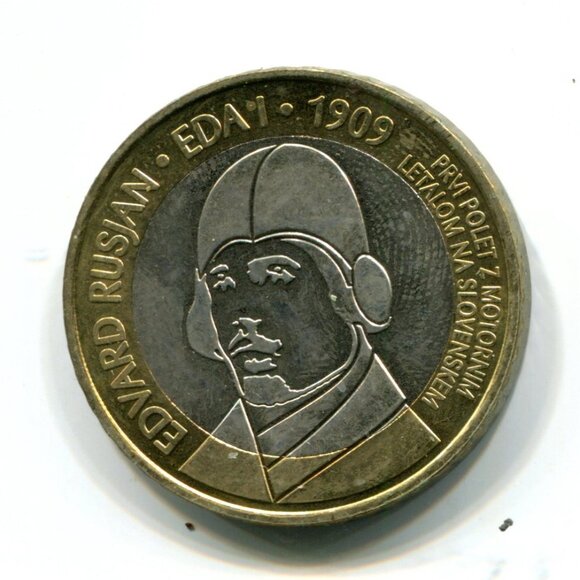 2009 Slovenia Bimetallic 3 Euro Commemorative Coin (b756-01) - Picture 2 of 2